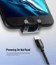 Автомобильный держатель для смартфона Ugreen c гравитационным эффектом Gray «‎LP130» - изображение 14
