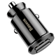 Автомобильное Быстрое зарядное устройство Baseus Grain 2USB 3.1A Black «‎CCALL-ML01» - изображение 11