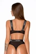 Женское спортивное белье, Лиф-Топ Designed for Fitness DF Original S черное - изображение 3