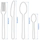 ІКЕА (Ікея) Набір столових приборів IKEA 365+, 103.997.54 - зображення 8