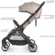 Дитяча прогулянкова коляска El Camino Orion ME 1084 Sand Beige - зображення 7