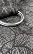 Жакардовий слінг з кільцями для малюків 0 - 36 місяців Coolbabka Leaf Сірий - зображення 5