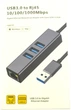 USB-хаб Dynamode 4 в 1 USB Type-C/Type-A to 3 x USB 3.0 1 x RJ45 Gigabit LAN Металл (DM-AD-GLAN-U3) - изображение 7