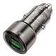 Автомобильное зарядное устройство Hoco Z52 USB/Type-C 35W, 3A PD/QC - изображение 3