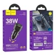 Автомобильное зарядное устройство Hoco Z52 USB/Type-C 35W, 3A PD/QC - изображение 5