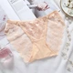 Женские кружевные трусики Honey Fashion Accessories One Size (XS/S) бежевый (2-242) - изображение 1