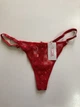 Жіночі трусики стрінги з візерунком Honey Fashion Accessories One Size (XS/S/M) червоний (2-244) - изображение 4