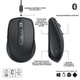 Мышка Logitech MX Anywhere 3S Wireless/Bluetooth Graphite (910-006929) - изображение 6
