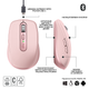 Мышка Logitech MX Anywhere 3S Bluetooth Rose (910-006931) - изображение 6