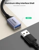 Кабель-Адаптер OTG Ugreen US203 Type-C male to USB 3.0 A female Thunderbolt 3 Nylon 70889 - зображення 3
