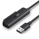 Кабель адаптер Ugreen CM321 SATA-USB 3.0 для підключення HDD/SSD 2.5" дисків - Black - зображення 1