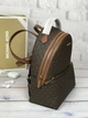 Рюкзак жіночий Michael Kors Sheila Medium Logo Backpack коричневий (35F3G6HB6B) - зображення 4