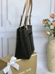 Сумка женская Michael Kors Bedford Medium Pebbled Leather Tote черная (30S9GBFT2L) - изображение 6