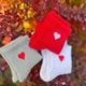 Зимние женские теплые носки на флисе NiceSocks Love Сердечка, Три пары/36-40р. - изображение 3