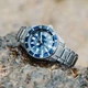 Годинник наручний CITIZEN NB6021-68L в кольорі синій/сріблястий. - зображення 5