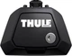 Опоры на просветные рейлинги Thule Evo Raised Rail 710410 Черные (091021314030) - изображение 1