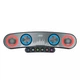 Колонка Bluetooth XO F36 Speaker Портативна 2400mAh V5.0, USB, AUX, Micro-usb, TF з RGB підсвічуванням Чорний - изображение 1