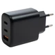 Зарядное устройство Vinga GaN 65W PD+QC 2C1A ports Wall Charger (VCPCHCCA65B) - изображение 2