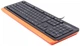 Клавіатура дротова A4Tech Fstyler FKS10 Orange - изображение 2