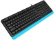 Клавіатура дротова A4Tech FK10 Ukr Blue USB - зображення 5
