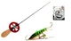 Набір для зимового лову балансирами Lucky John Balanced Lure Set - зображення 1