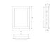 Ревізійний пластмасовий люк, Europlast PL1520 (150x200mm) - изображение 2