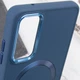 TPU чохол Bonbon Metal Style with MagSafe для Samsung Galaxy A25 5G Синій / Cosmos Blue - изображение 5