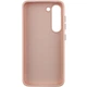 Протиударний шкіряний чохол Bonbon Leather Metal Style для Samsung Galaxy S23 Рожевий - зображення 3
