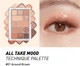 Палетка тіней Peripera All Take Mood Technique Palette 001, 13.5g - зображення 3