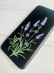 Чохол-книжка з малюнком для Samsung Galaxy A32 Чорний :: Гілочки лаванди (принт 266) - зображення 4