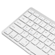 Беспроводная клавиатура с мышкой HOCO DI05 ABS пластик USB, Plug and Play Белая - изображение 4