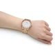 Годинник Daniel Wellington DW00100343 у білому та золотистому кольорах. - зображення 2