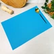Однотонный Голубой сервировочный коврик из ПВХ 30х45 см (14-В) - изображение 1
