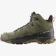 Черевики Salomon X ULTRA 4 MID GTX з водонепроникною мембраною GORE-TEX | Deep Lichen/Peat/Kelp, розмір 44 - зображення 2