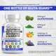 Премиальная антиоксидантная добавка Clean Nutraceuticals Glutathione 500mg Supplement with Vitamin C N Acetyl Cysteine 600mg Berberine 1000g Milk Thistle 1000mg Resveratrol Quercetin Alpha Lipoic Acid 60 капсул - изображение 2