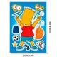 Набір наклейок Симпсони Simpsons 8 аркушів - зображення 3