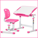 Комплект Evo-kids Evo-06 Ergo Pink (парта + стул) Розовый (Evo-06 Ergo PN) - изображение 3
