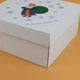 Новорічні Коробки для подарунків eko-kraft 200*200*100 мм - 3 шт/уп Коробка для цукерок гостинців від св. Миколая - зображення 5