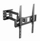 Настенный кронштейн Gembird WM-55ST-03 поворотный 32” - 55” (до 35 кг) - изображение 1