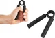 Кистевой пружинный эспандер-тренажер EasyFit Hand Grip PRO 159 кг (350 lb) EF-1902-350 Черный (56003005) - изображение 3