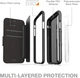 Чохол-книжка GEAR4 Oxford Folio для Iphone X/XS Black протиударний з відділенням для кредитних карт/прав - зображення 5