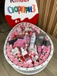 Сладкий подарочный бокс для девушки с конфетками набор в форме киндера сюрприз для жены, мамы, ребенка Nbox-39 - изображение 9