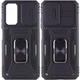 Ударостійкий чохол Camshield Army Ring для Xiaomi Redmi Note 11 (Global) / Note 11S (Чорний / Black) - изображение 1