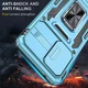 Ударостійкий чохол Camshield Army Ring для Samsung Galaxy A13 4G/A04s (Блакитний/Light Blue) - зображення 7