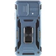 Ударостійкий чохол Camshield Army Ring для Xiaomi Poco X5 5G / Note 12 5G Синій/Light Blue - зображення 2