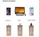Usb flash 64 Gb, USB 3.0/Lightning for Apple gold - изображение 4
