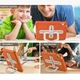 Чехол STR EVA Apple iPad 7 (10.2" экран) детский с регулируемой подставкой Orange - изображение 4