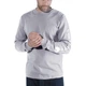 Футболка з довгим рукавом Carhartt Sleeve Logo T-Shirt L/S - EK231 (Heather Grey, M) - зображення 3