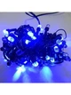 Светодиодная гирлянда Led "Кристаллы" на 100 светодиодов электрическая с контроллером Синий - изображение 1