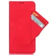 Чехол-книжка с кармашками Deexe Wallet Stand для Xiaomi Redmi Note 13 Pro 4G / Note 14S / Poco M6 Pro - Red - изображение 2